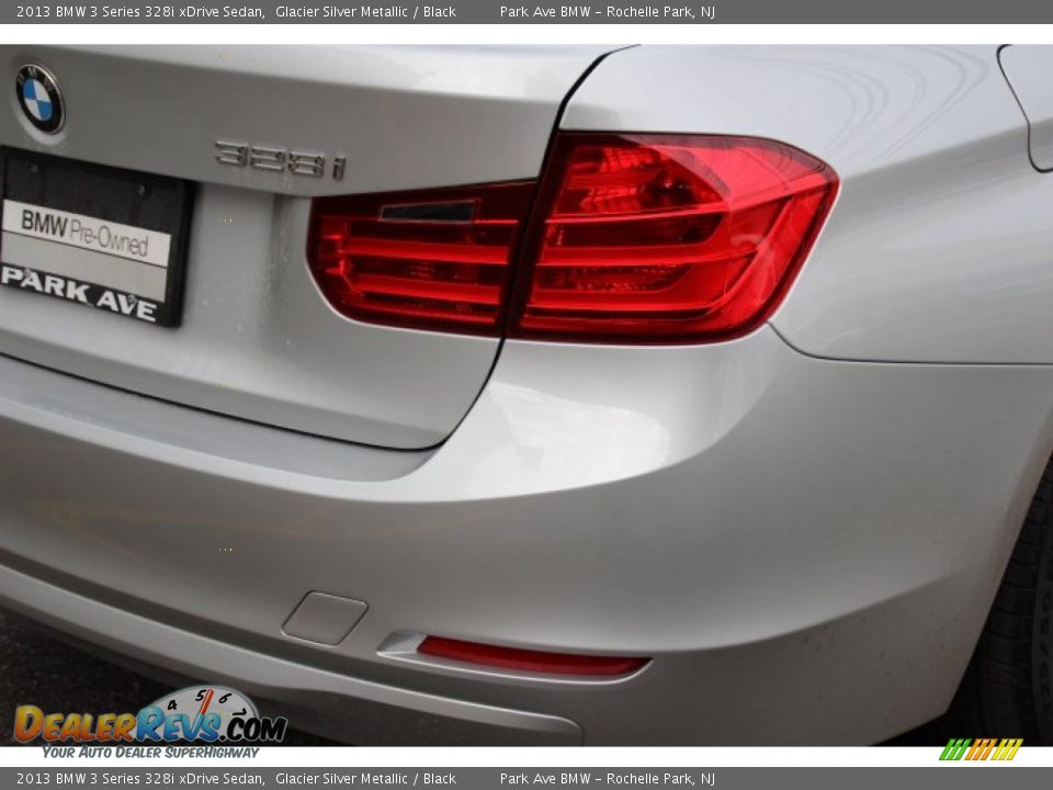 2013 BMW 3 Series 328i xDrive Sedan Glacier Silver Metallic / Black Photo #21