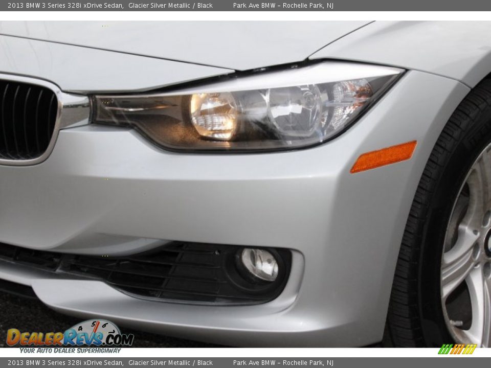 2013 BMW 3 Series 328i xDrive Sedan Glacier Silver Metallic / Black Photo #29