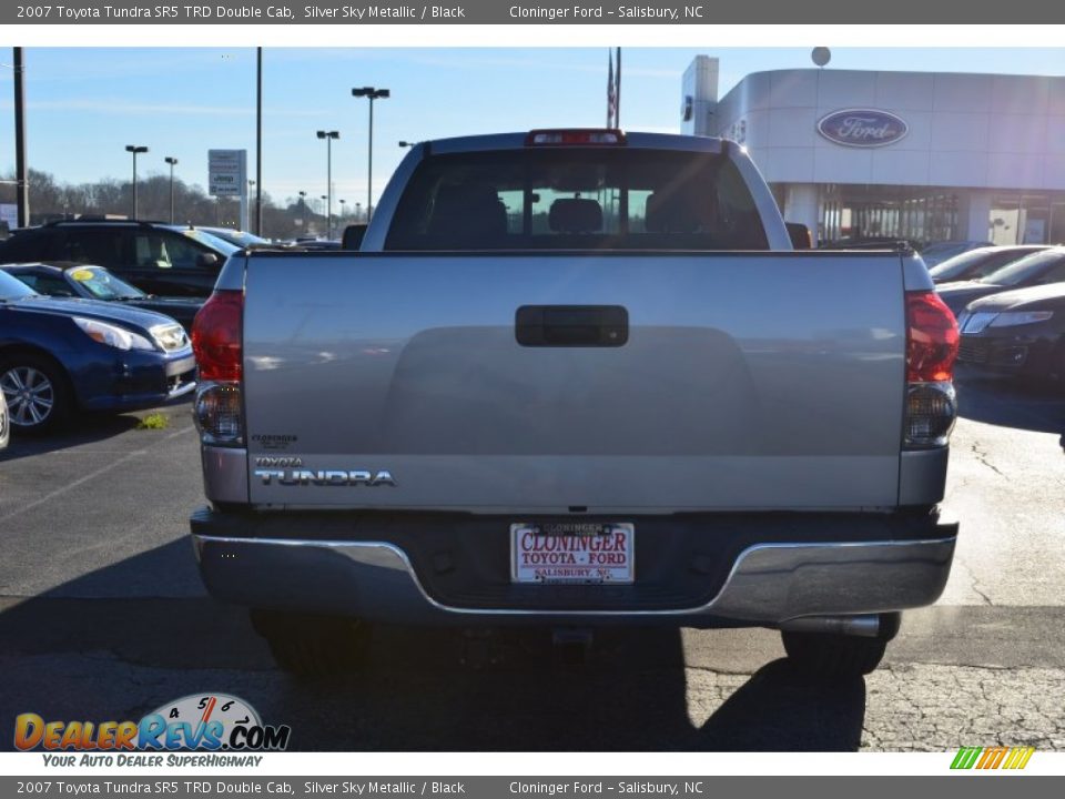 2007 Toyota Tundra SR5 TRD Double Cab Silver Sky Metallic / Black Photo #5