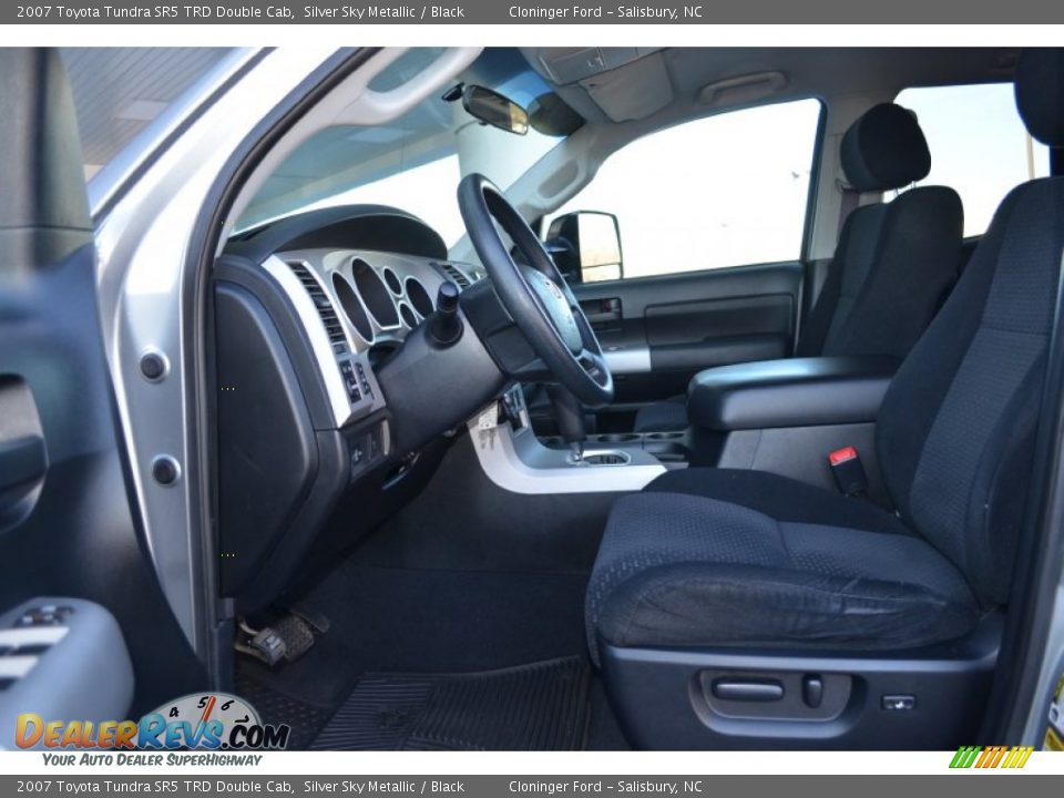 2007 Toyota Tundra SR5 TRD Double Cab Silver Sky Metallic / Black Photo #9