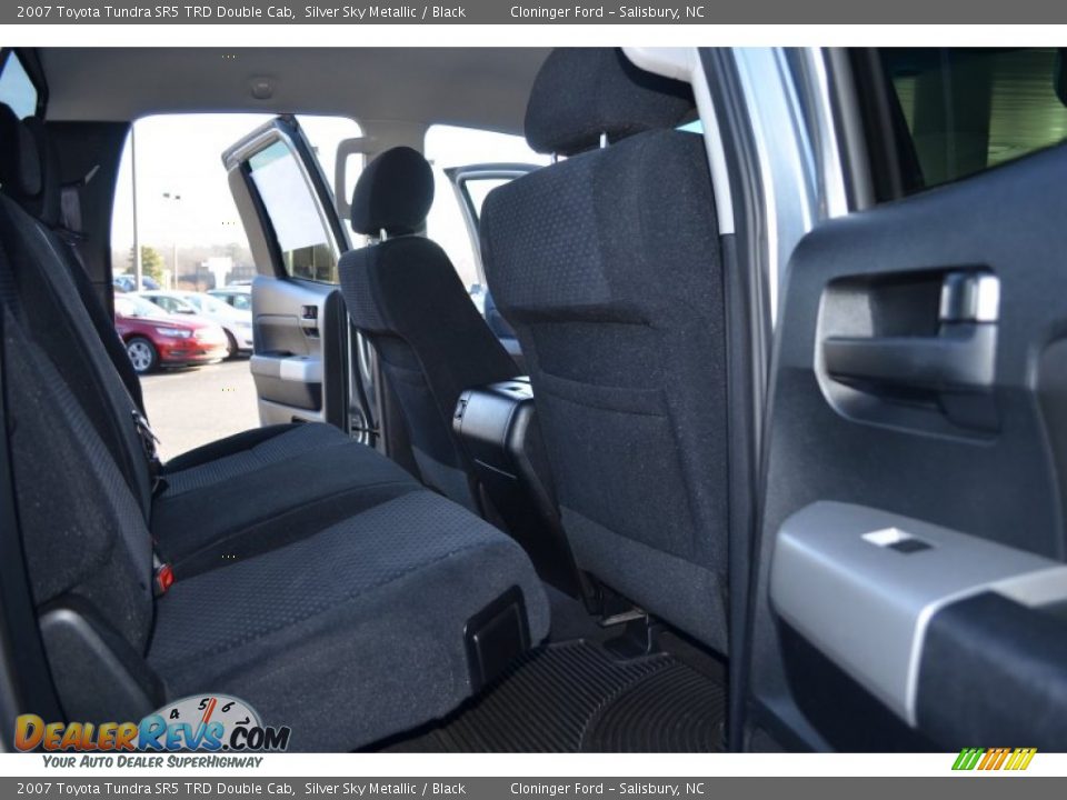 2007 Toyota Tundra SR5 TRD Double Cab Silver Sky Metallic / Black Photo #12