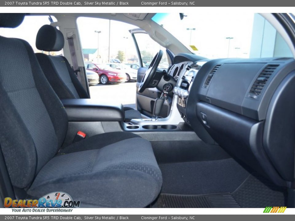 2007 Toyota Tundra SR5 TRD Double Cab Silver Sky Metallic / Black Photo #13