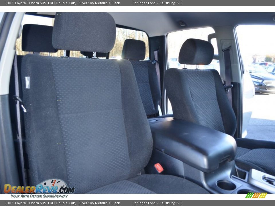 2007 Toyota Tundra SR5 TRD Double Cab Silver Sky Metallic / Black Photo #15