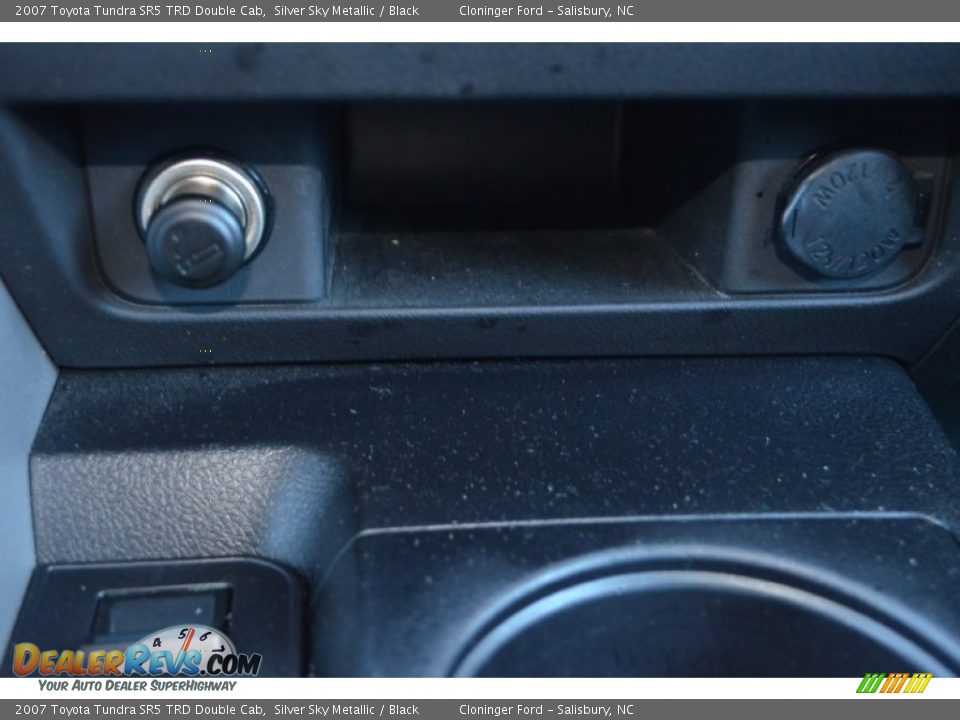 2007 Toyota Tundra SR5 TRD Double Cab Silver Sky Metallic / Black Photo #22