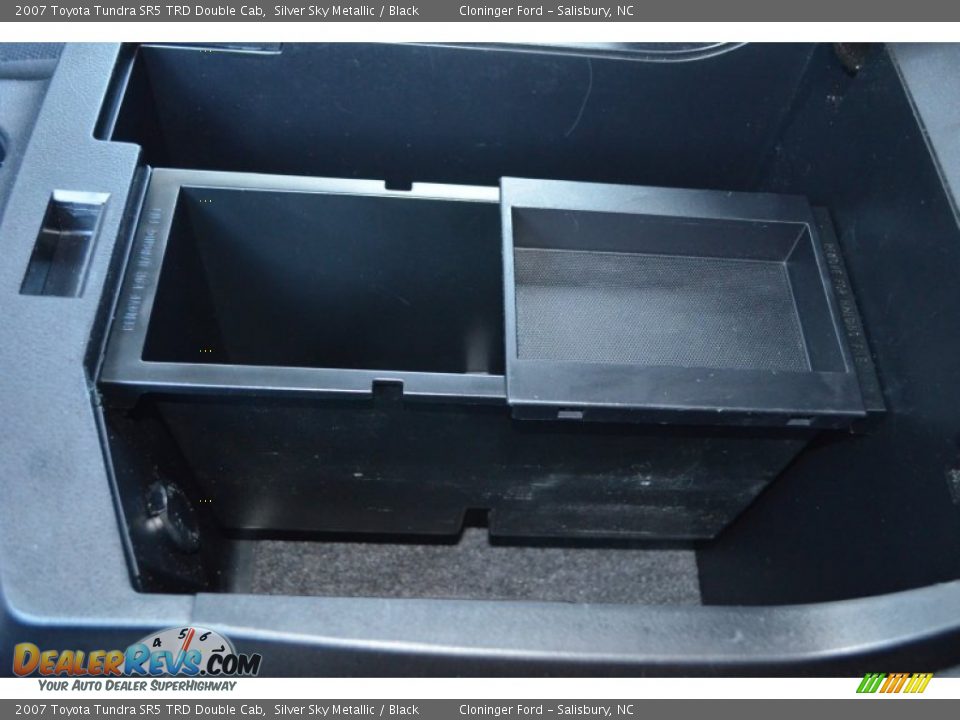2007 Toyota Tundra SR5 TRD Double Cab Silver Sky Metallic / Black Photo #24