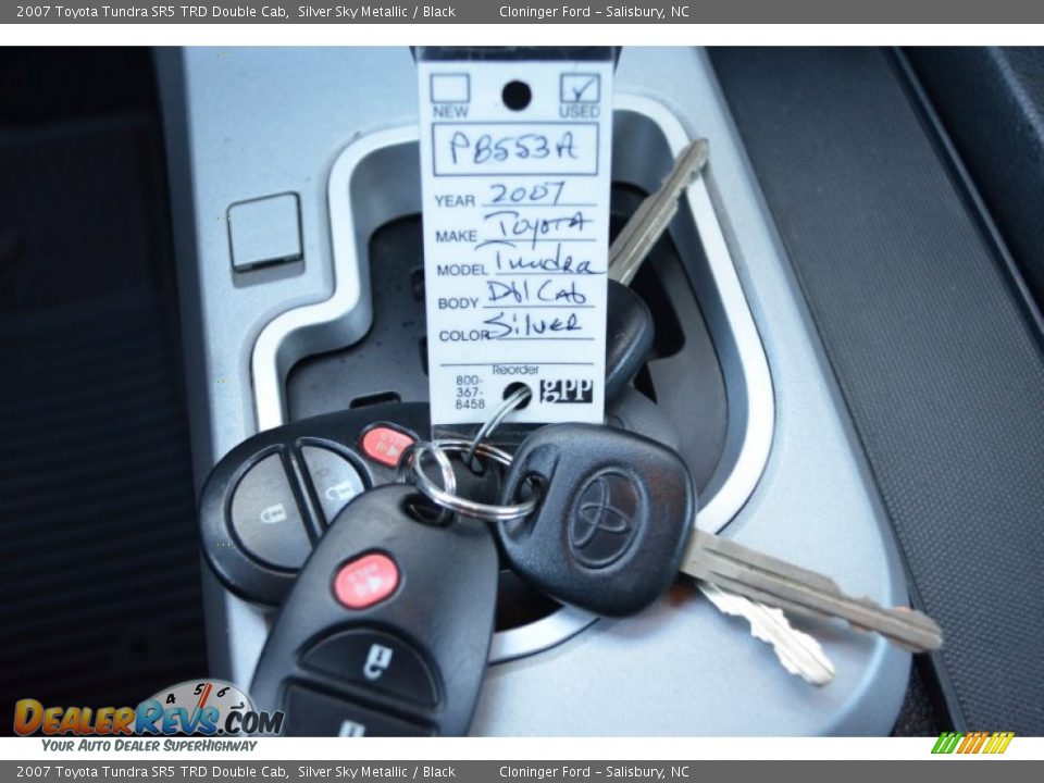 2007 Toyota Tundra SR5 TRD Double Cab Silver Sky Metallic / Black Photo #32