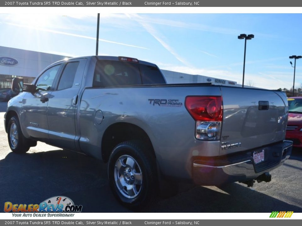 2007 Toyota Tundra SR5 TRD Double Cab Silver Sky Metallic / Black Photo #33