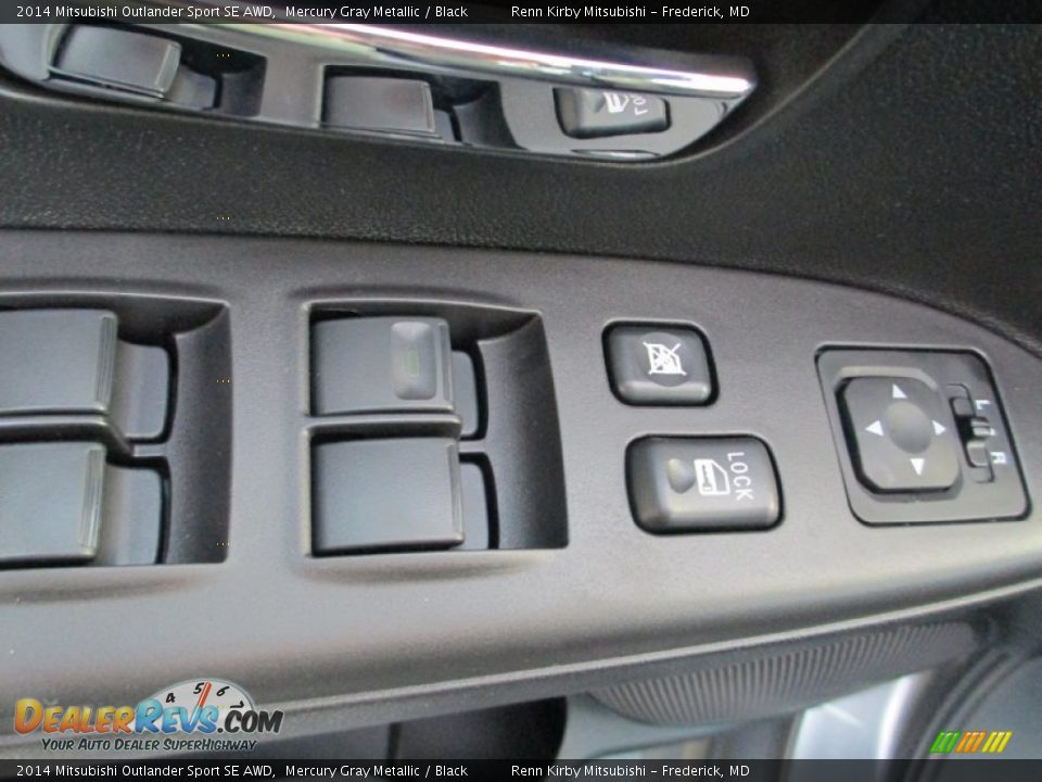 2014 Mitsubishi Outlander Sport SE AWD Mercury Gray Metallic / Black Photo #9