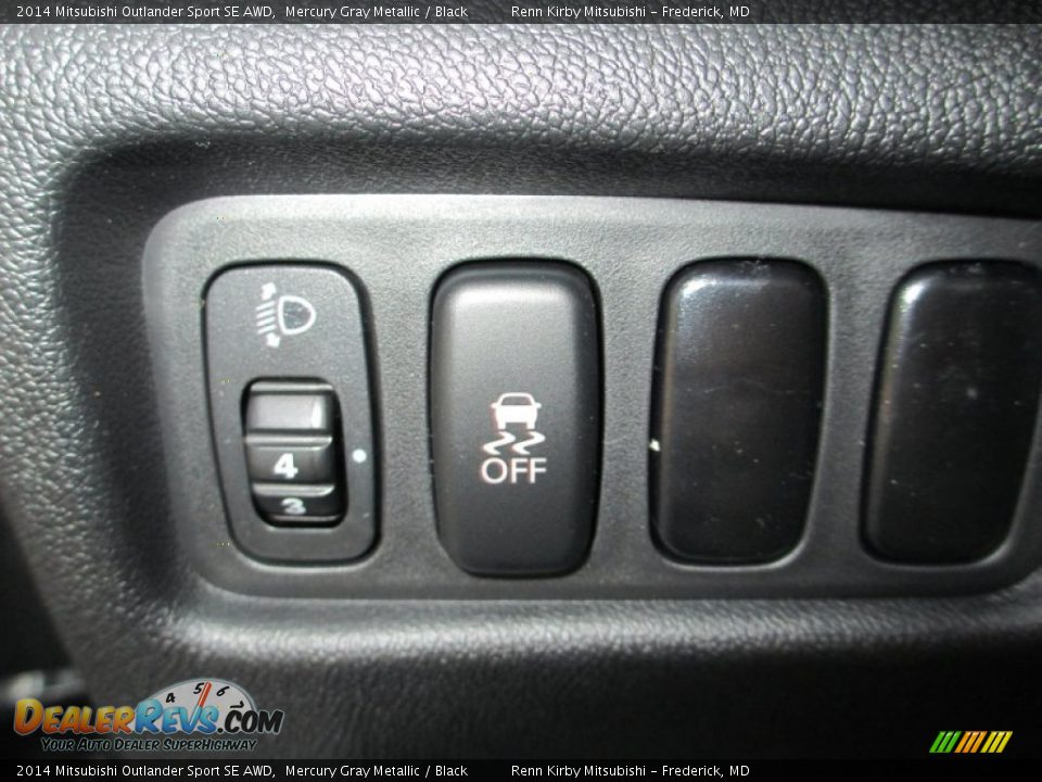 2014 Mitsubishi Outlander Sport SE AWD Mercury Gray Metallic / Black Photo #14