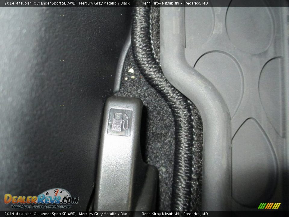 2014 Mitsubishi Outlander Sport SE AWD Mercury Gray Metallic / Black Photo #15