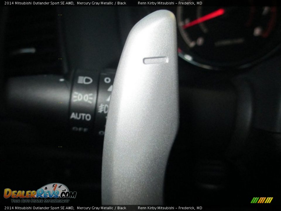 2014 Mitsubishi Outlander Sport SE AWD Mercury Gray Metallic / Black Photo #17