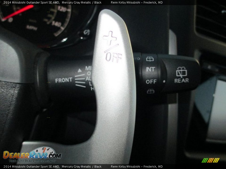 2014 Mitsubishi Outlander Sport SE AWD Mercury Gray Metallic / Black Photo #18