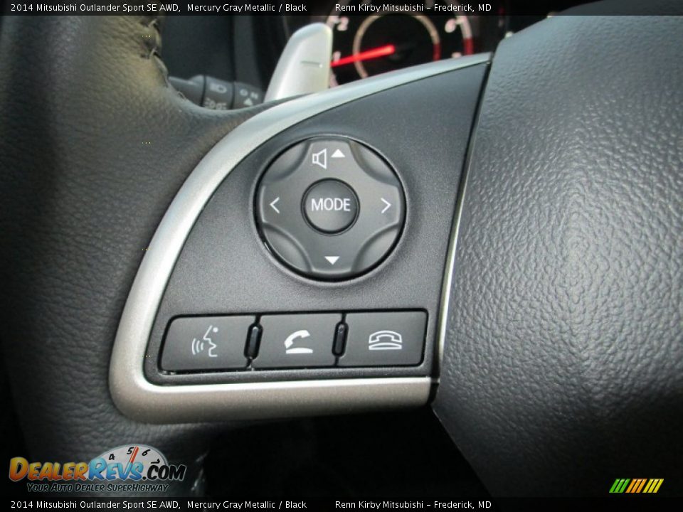 2014 Mitsubishi Outlander Sport SE AWD Mercury Gray Metallic / Black Photo #19
