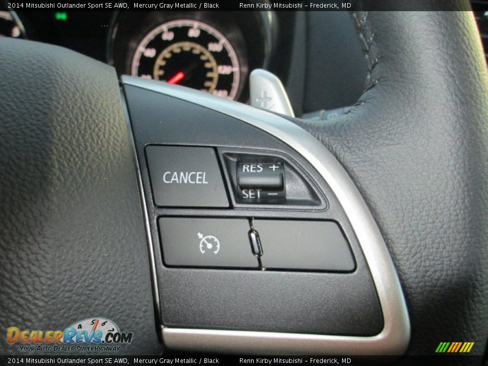 2014 Mitsubishi Outlander Sport SE AWD Mercury Gray Metallic / Black Photo #20