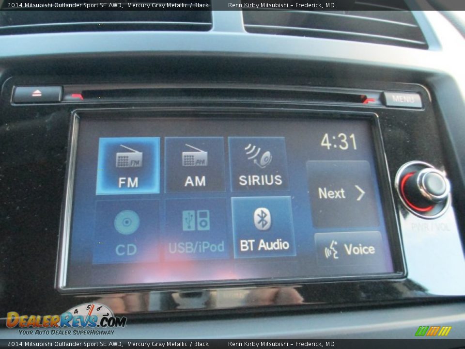 2014 Mitsubishi Outlander Sport SE AWD Mercury Gray Metallic / Black Photo #23