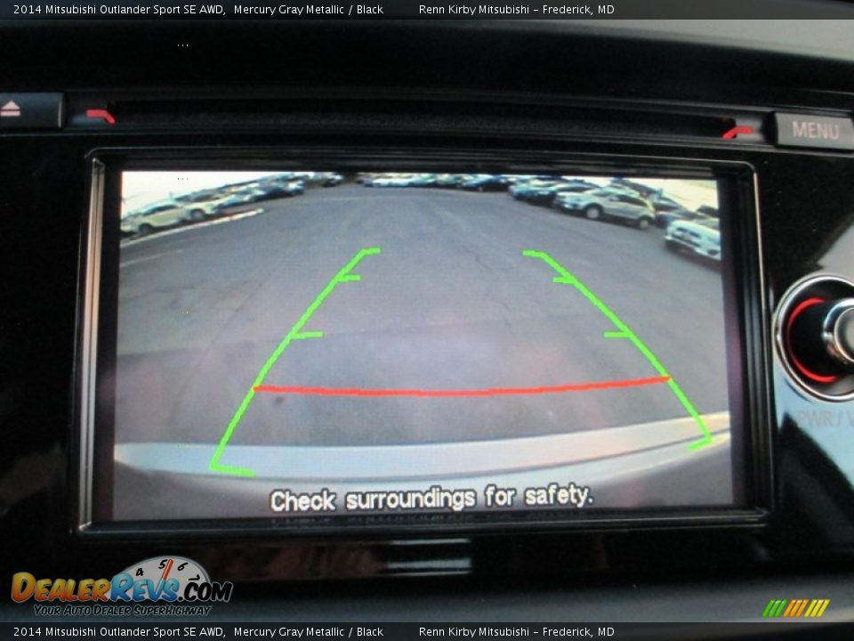 2014 Mitsubishi Outlander Sport SE AWD Mercury Gray Metallic / Black Photo #24