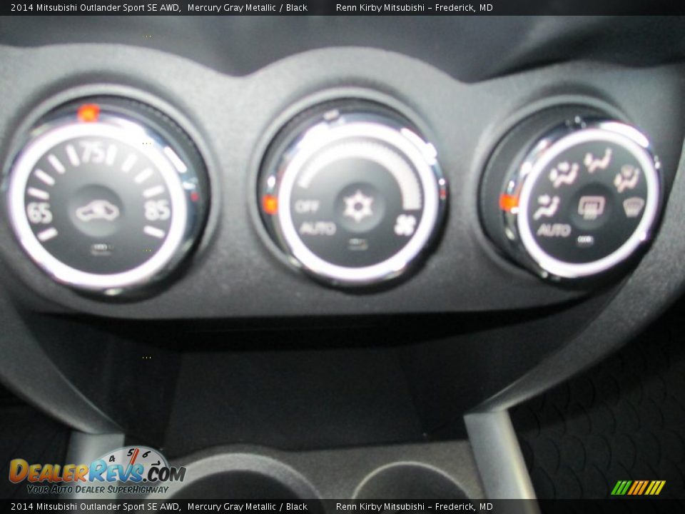 2014 Mitsubishi Outlander Sport SE AWD Mercury Gray Metallic / Black Photo #25