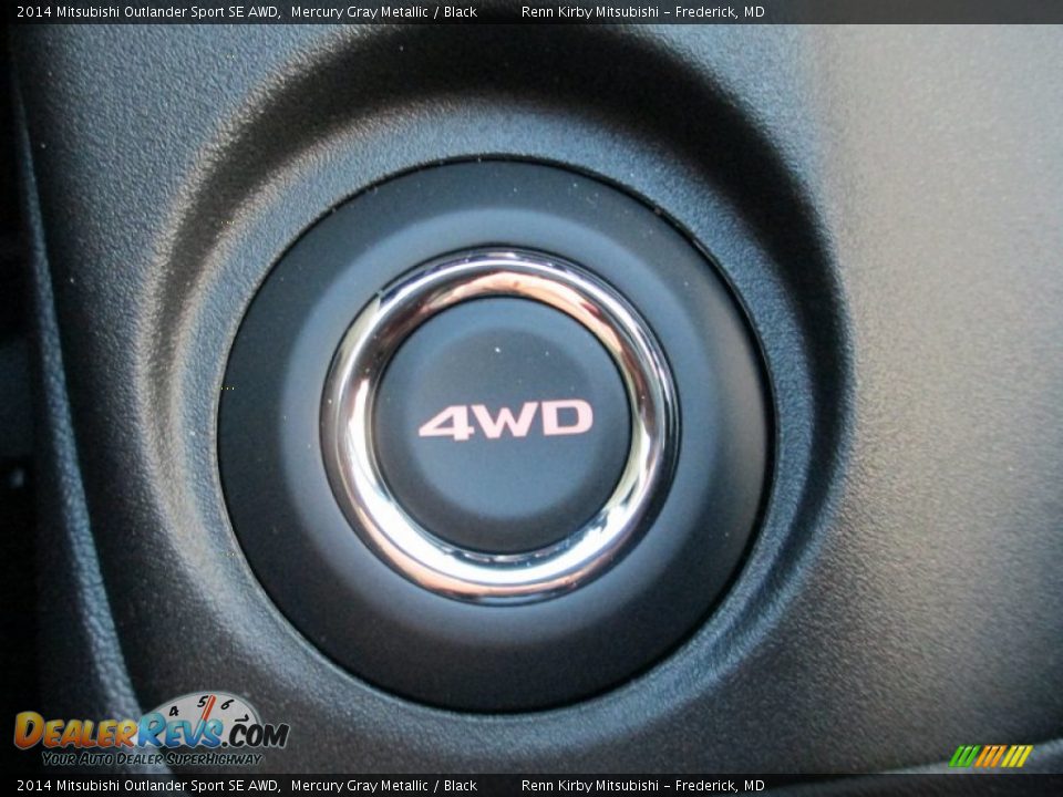 2014 Mitsubishi Outlander Sport SE AWD Mercury Gray Metallic / Black Photo #27