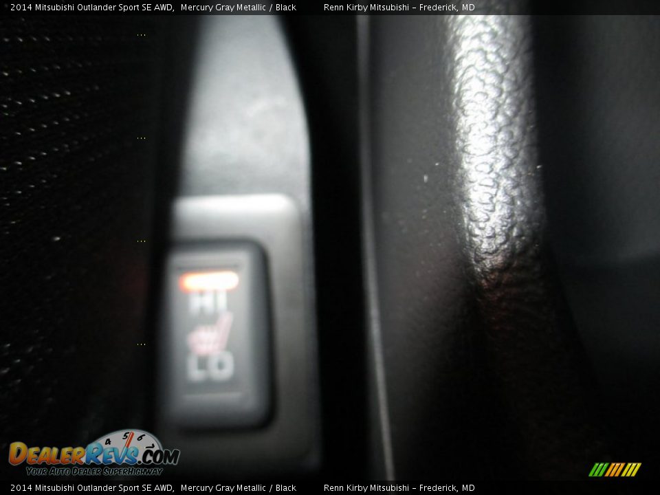 2014 Mitsubishi Outlander Sport SE AWD Mercury Gray Metallic / Black Photo #28