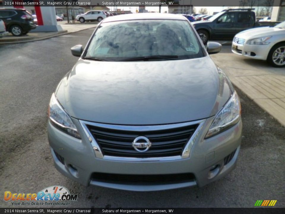 2014 Nissan Sentra SR Magnetic Gray / Charcoal Photo #2