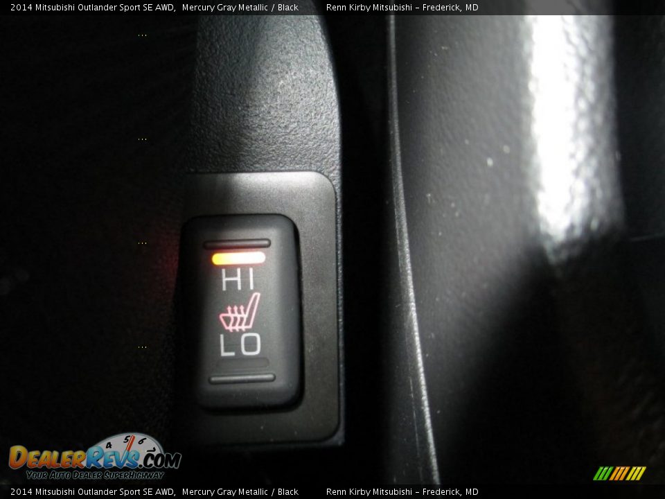 2014 Mitsubishi Outlander Sport SE AWD Mercury Gray Metallic / Black Photo #29
