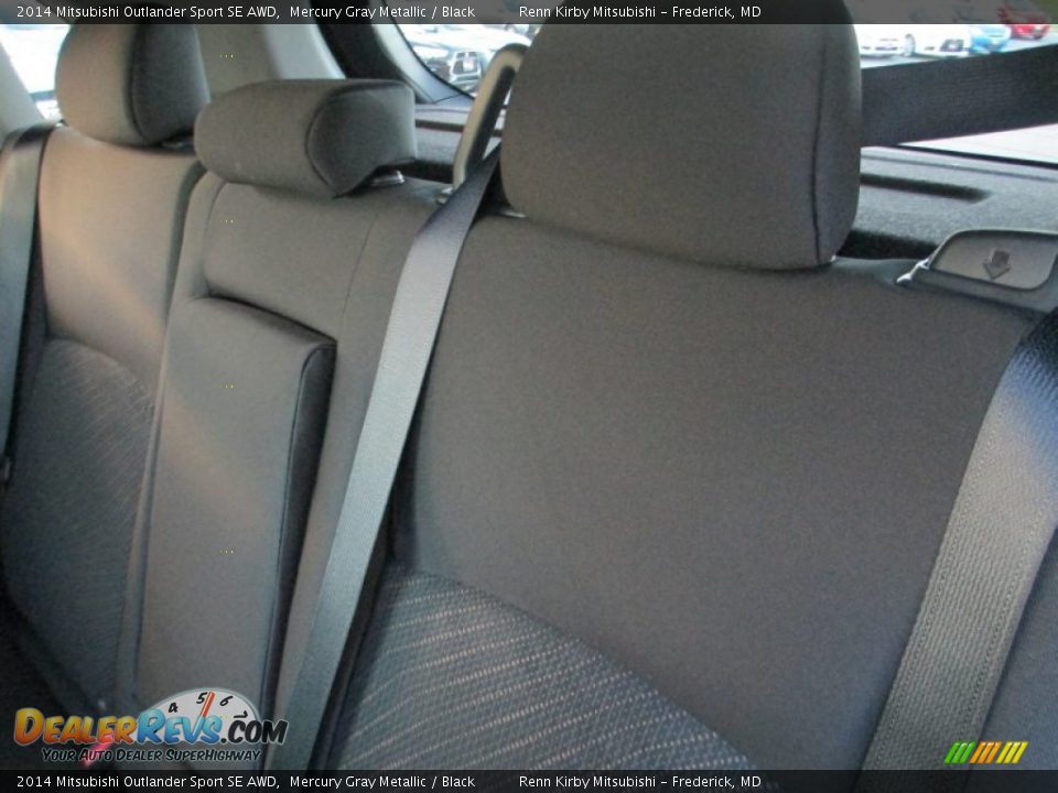 2014 Mitsubishi Outlander Sport SE AWD Mercury Gray Metallic / Black Photo #30