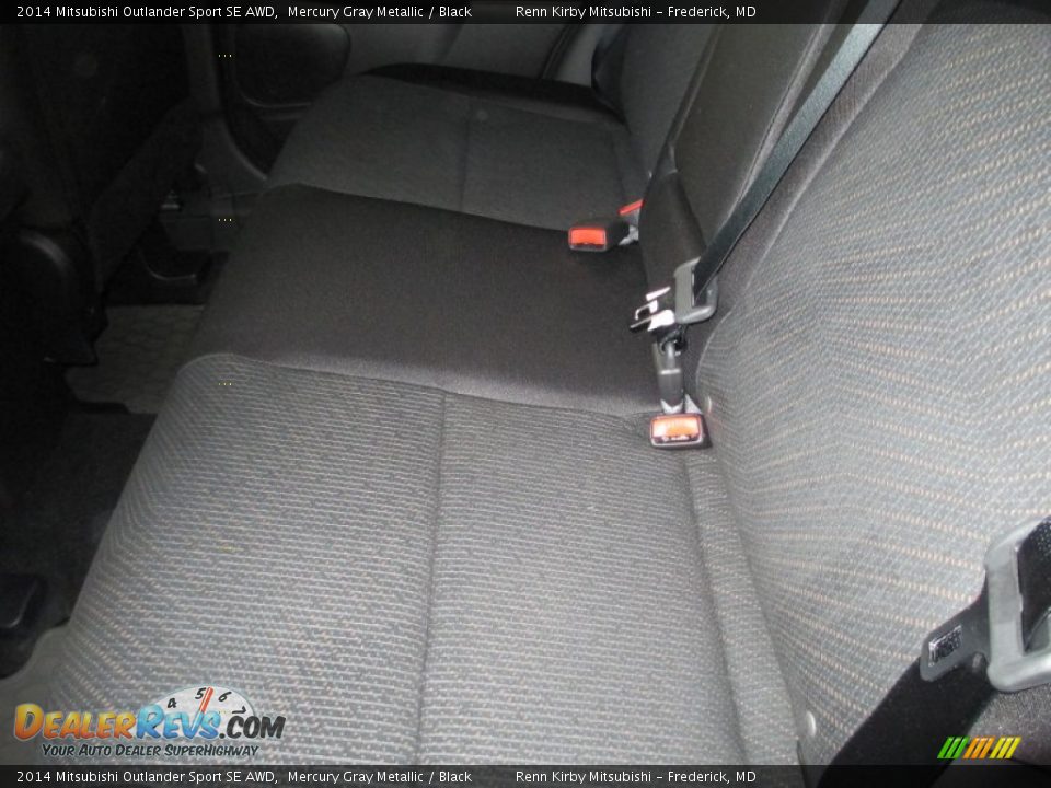 2014 Mitsubishi Outlander Sport SE AWD Mercury Gray Metallic / Black Photo #31