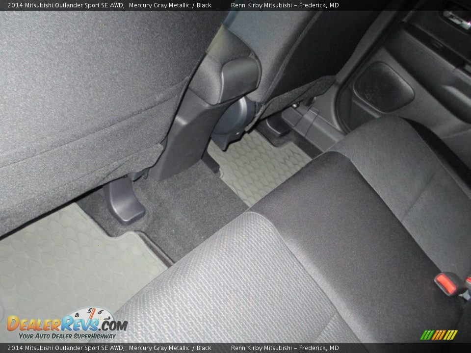 2014 Mitsubishi Outlander Sport SE AWD Mercury Gray Metallic / Black Photo #32
