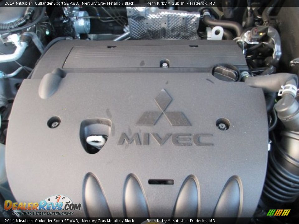 2014 Mitsubishi Outlander Sport SE AWD 2.0 Liter DOHC 16-Valve MIVEC 4 Cylinder Engine Photo #35