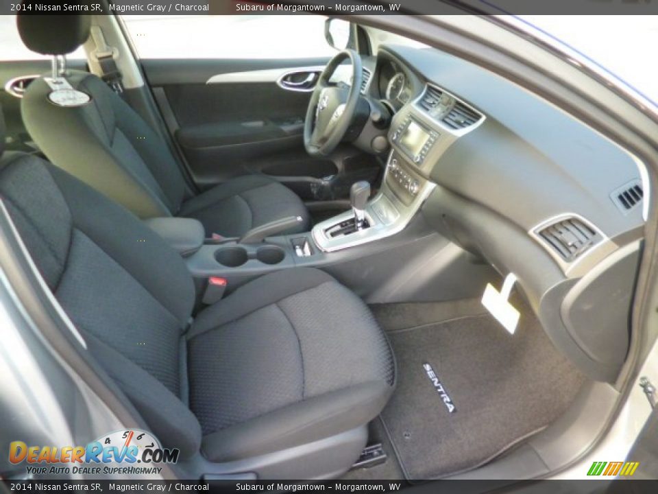 2014 Nissan Sentra SR Magnetic Gray / Charcoal Photo #10