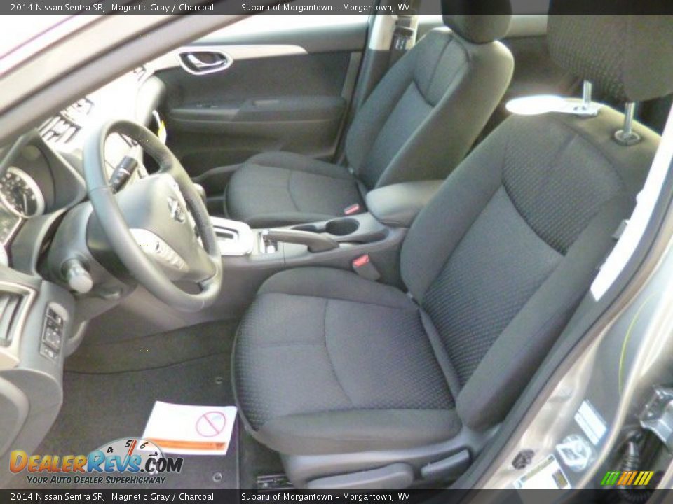 2014 Nissan Sentra SR Magnetic Gray / Charcoal Photo #14