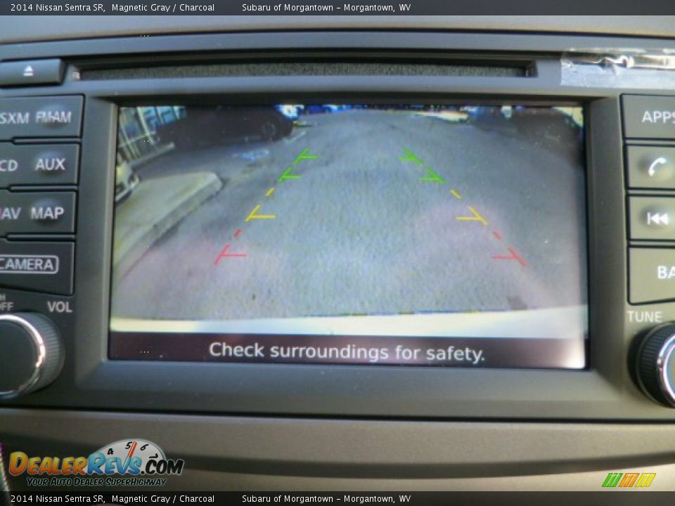 2014 Nissan Sentra SR Magnetic Gray / Charcoal Photo #17