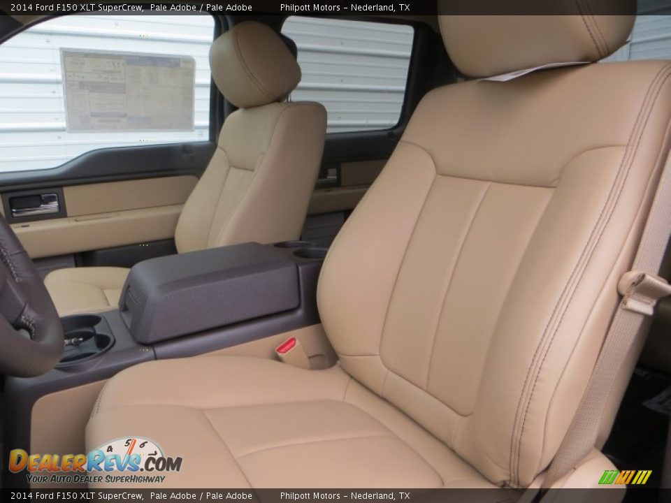 Front Seat of 2014 Ford F150 XLT SuperCrew Photo #29