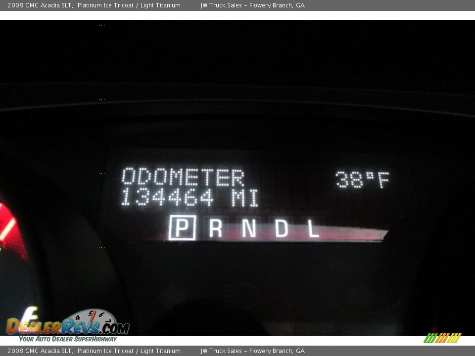 2008 GMC Acadia SLT Platinum Ice Tricoat / Light Titanium Photo #27