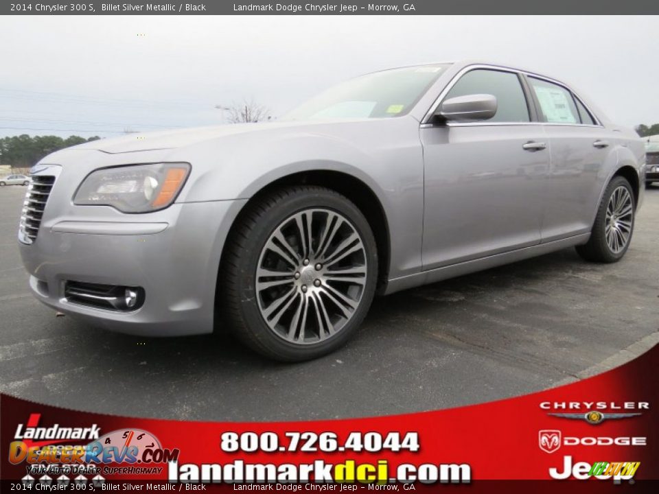 2014 Chrysler 300 S Billet Silver Metallic / Black Photo #1