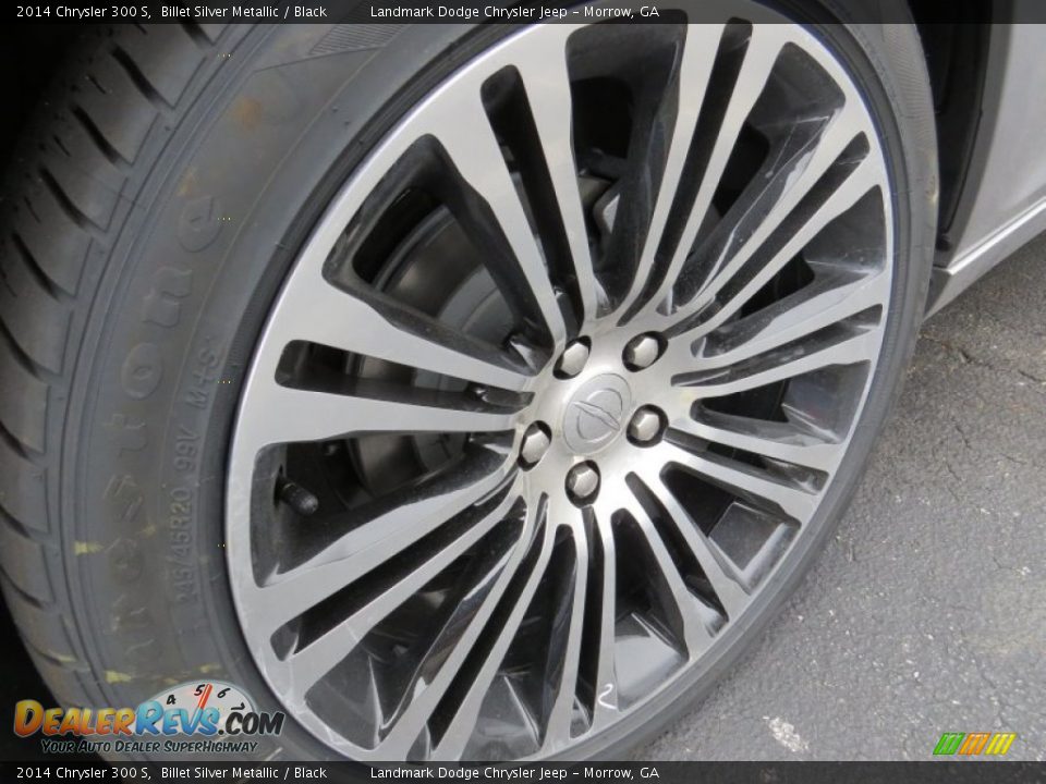 2014 Chrysler 300 S Billet Silver Metallic / Black Photo #5