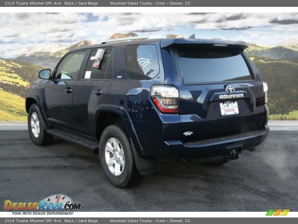 2014 Toyota 4Runner SR5 4x4 Black / Sand Beige Photo #3