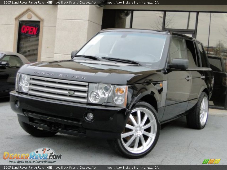 2005 Land Rover Range Rover HSE Java Black Pearl / Charcoal/Jet Photo #1