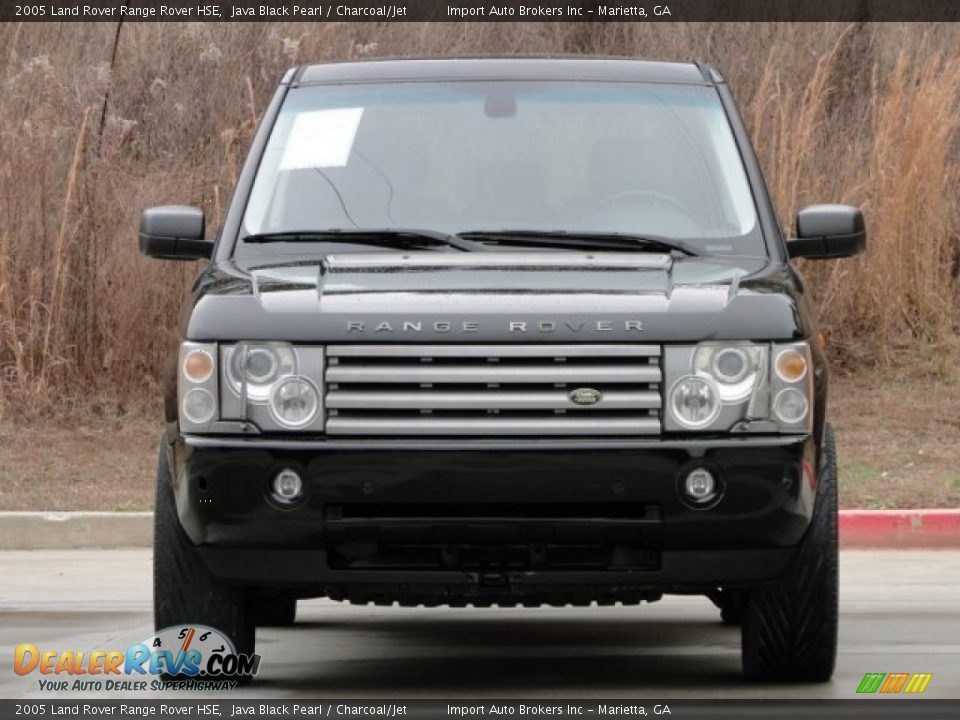 2005 Land Rover Range Rover HSE Java Black Pearl / Charcoal/Jet Photo #6