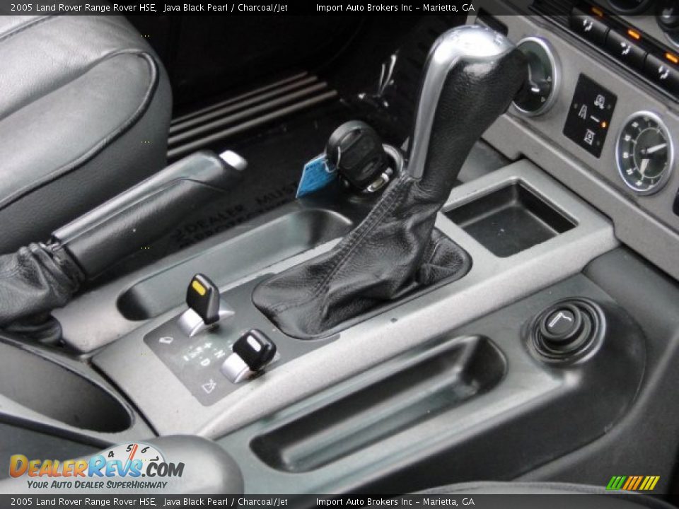 2005 Land Rover Range Rover HSE Java Black Pearl / Charcoal/Jet Photo #14