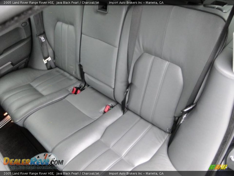 2005 Land Rover Range Rover HSE Java Black Pearl / Charcoal/Jet Photo #19