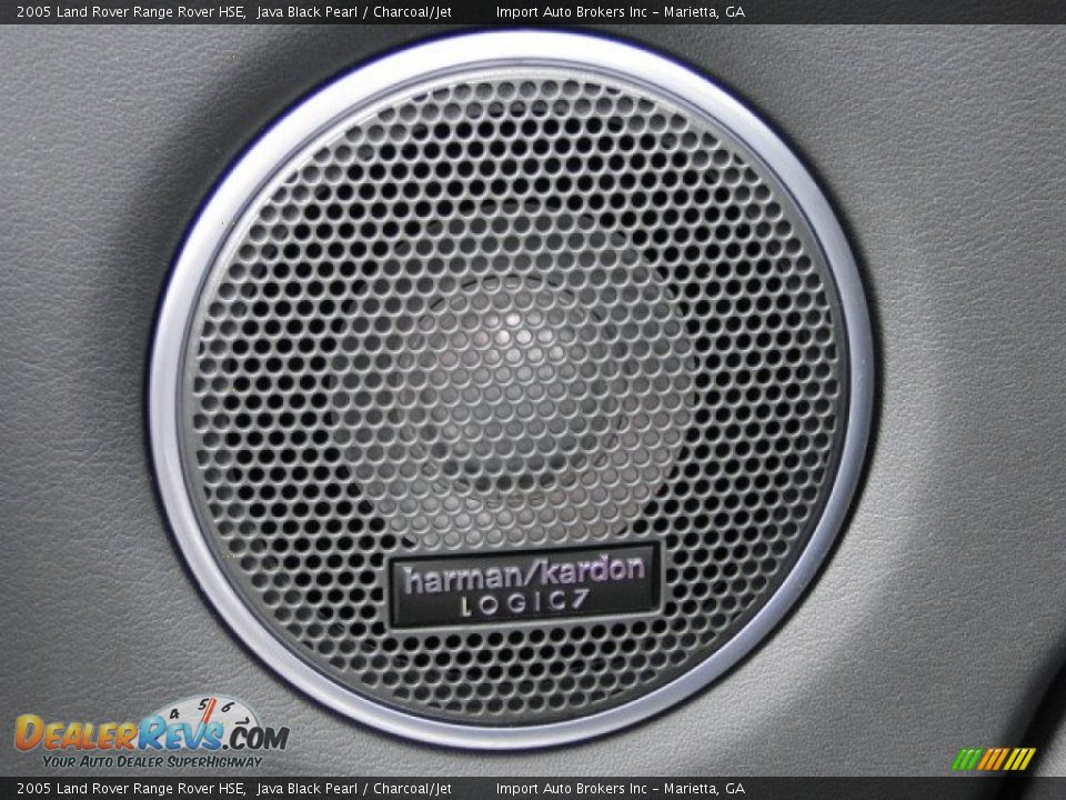 2005 Land Rover Range Rover HSE Java Black Pearl / Charcoal/Jet Photo #24