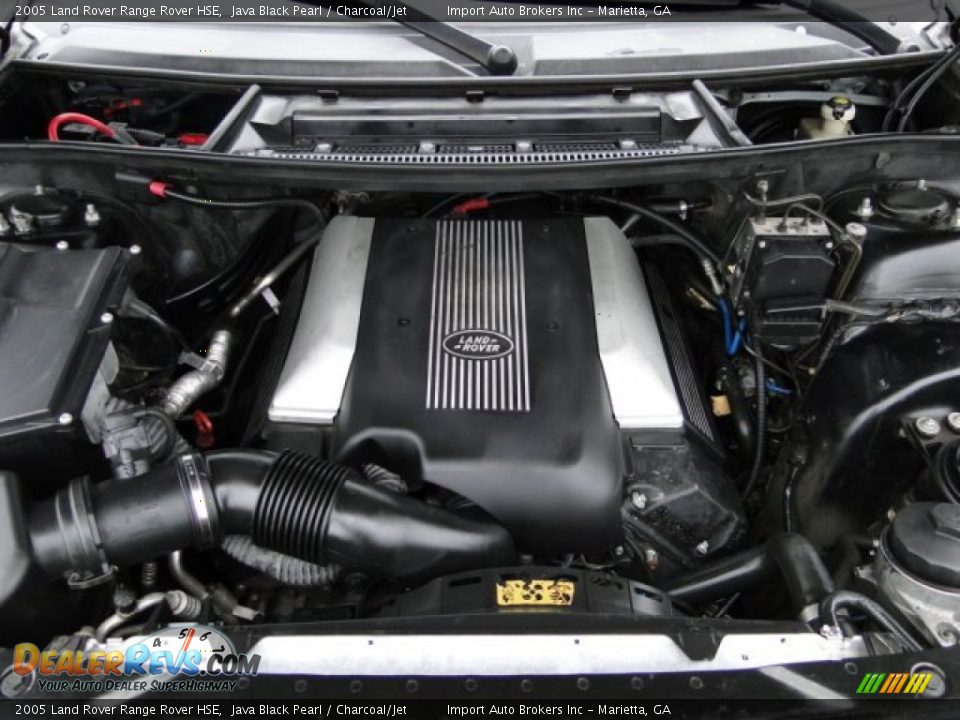 2005 Land Rover Range Rover HSE Java Black Pearl / Charcoal/Jet Photo #27