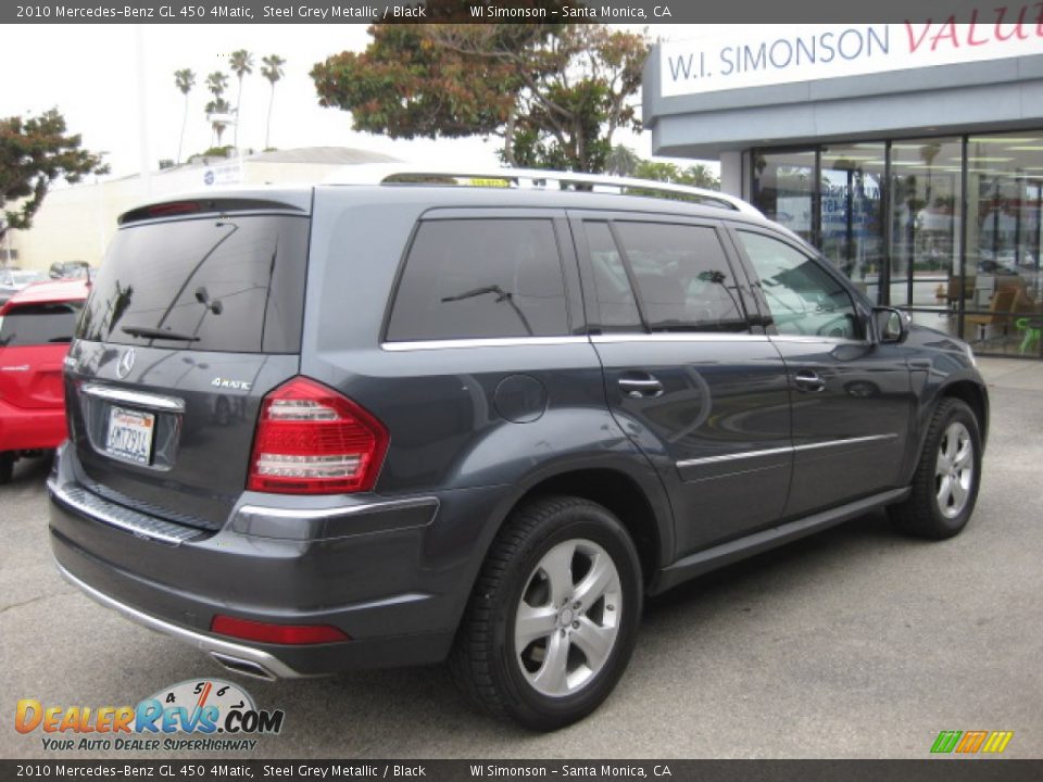 2010 Mercedes-Benz GL 450 4Matic Steel Grey Metallic / Black Photo #2