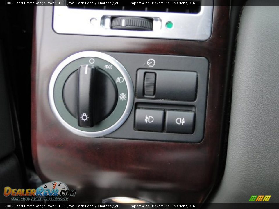 2005 Land Rover Range Rover HSE Java Black Pearl / Charcoal/Jet Photo #34