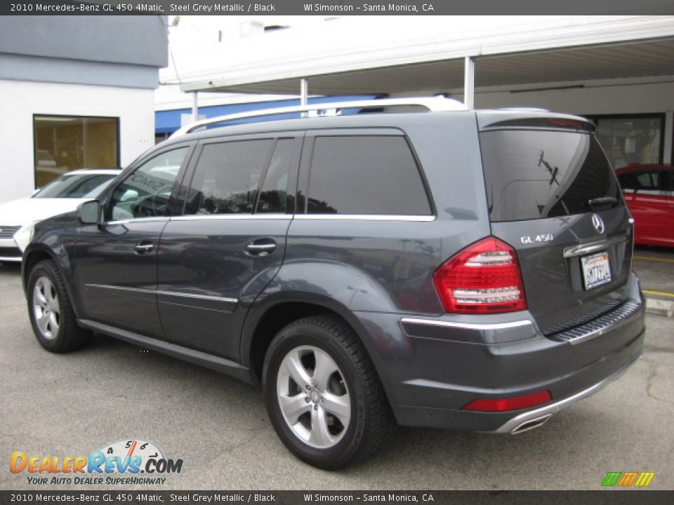 2010 Mercedes-Benz GL 450 4Matic Steel Grey Metallic / Black Photo #4