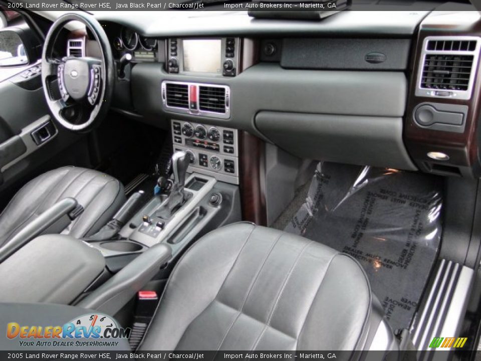 2005 Land Rover Range Rover HSE Java Black Pearl / Charcoal/Jet Photo #36