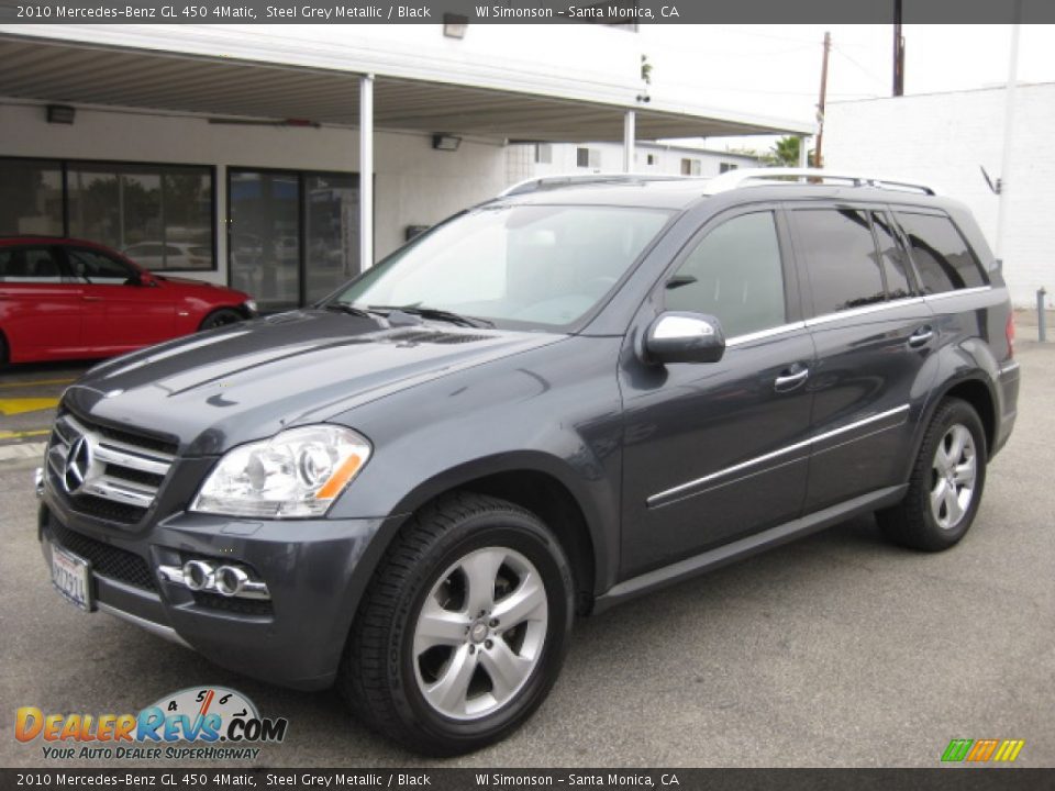 2010 Mercedes-Benz GL 450 4Matic Steel Grey Metallic / Black Photo #5