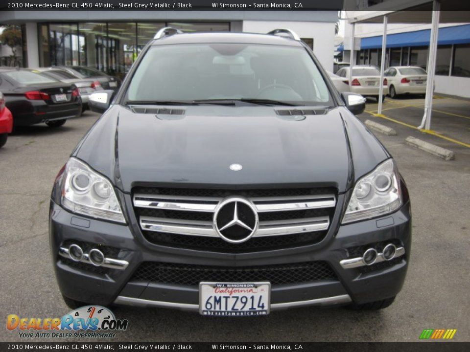 2010 Mercedes-Benz GL 450 4Matic Steel Grey Metallic / Black Photo #6