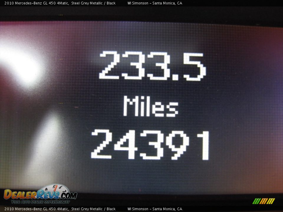 2010 Mercedes-Benz GL 450 4Matic Steel Grey Metallic / Black Photo #9